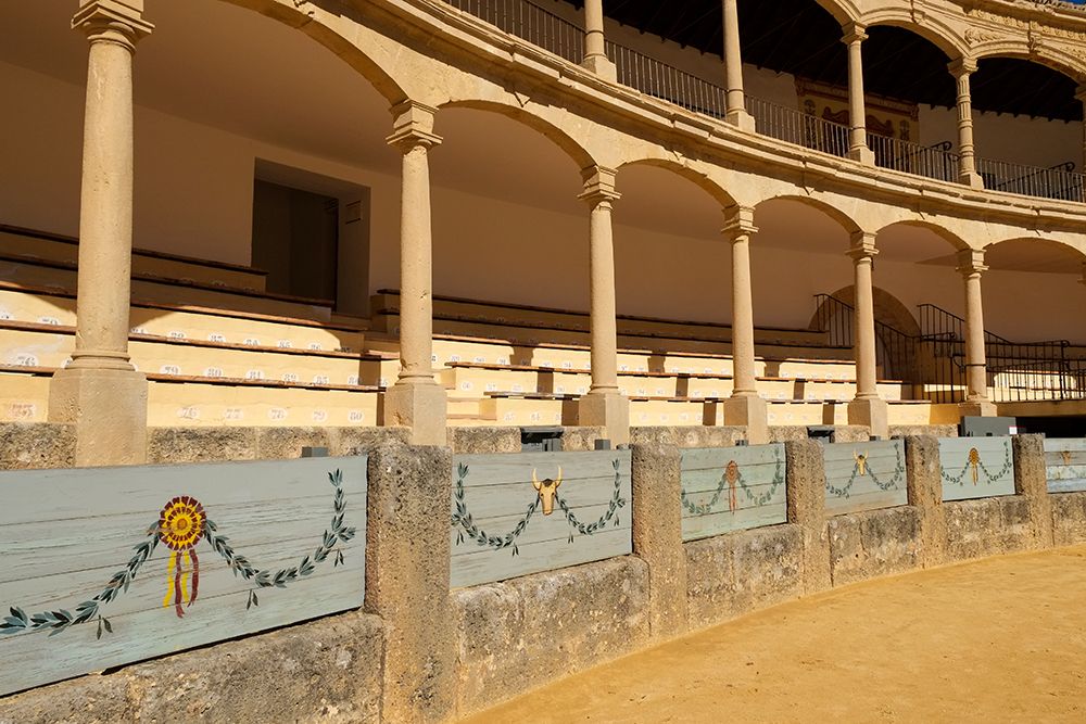 Rhonda, Spain. The oldest bullring in Spain. Built in 1700